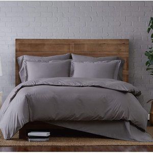 Brooklyn Loom 3pc Classic Cotton Duvet Set